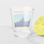 Victoria, British Columbia Bachelorette Weekend Shot Glas (Achterkant)