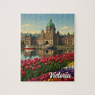Victoria British Columbia Canada Reizen Legpuzzel