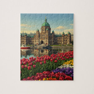 Victoria British Columbia Canada Reizen Legpuzzel