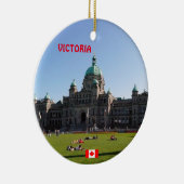 Victoria British Columbia Schilderachtig Ornament (Rechts)