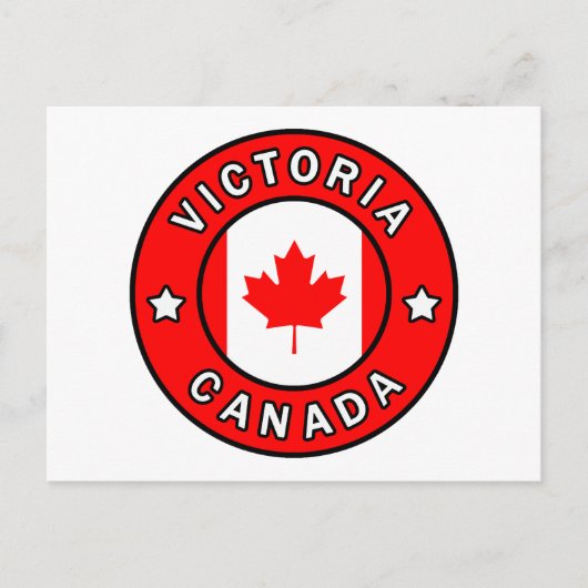 Victoria Canada Briefkaart (Voorkant)
