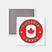 Victoria Canada Magneet (Voorkant / Achterkant)