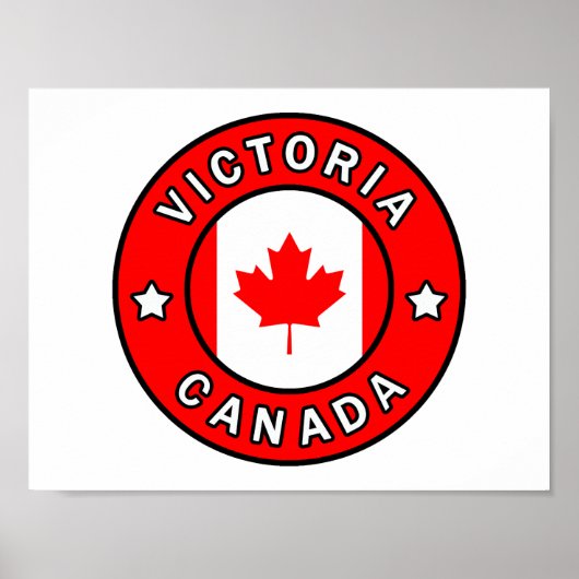 Victoria Canada Poster (Voorkant)