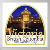 VICTORIA Canada Poster (Voorkant)