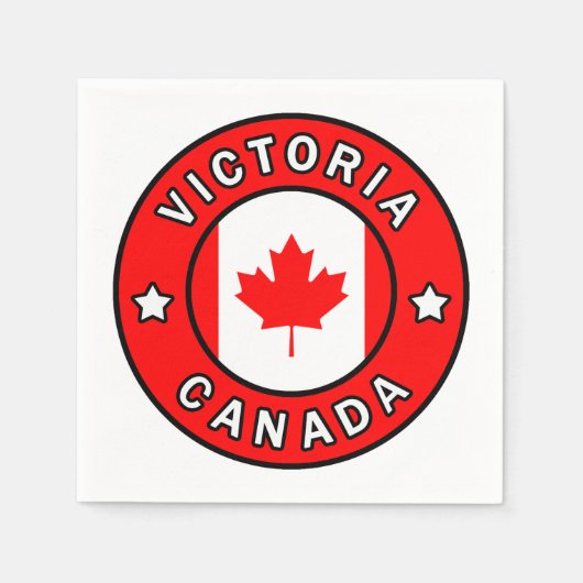 Victoria Canada Servet (Voorkant)