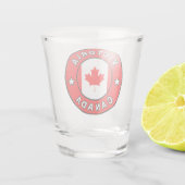 Victoria Canada Shot Glas (Achterkant)