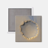 Victoria Crater op Mars Magneet (Voorkant / Achterkant)