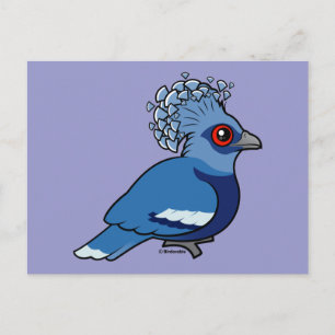 Victoria Crowned Pigeon Briefkaart