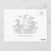 Victoria Crowned Pigeon Briefkaart (Achterkant)