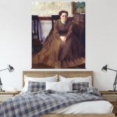 Victoria Dubourg van Edgar Degas Canvas Afdruk (Insitu (Slaapkamer))