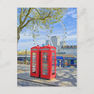 Victoria Embankment, London UK Briefkaart