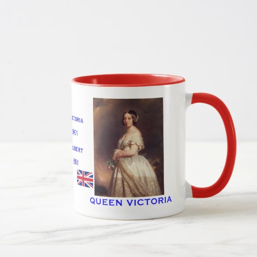Victoria en Albert* Portret Mok (Rechts)