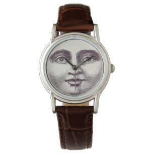 Victoria Era "Moon Face" Watch Horloge