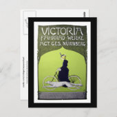 Victoria Fahrrad-Werke  fiets Briefkaart (Voorkant / Achterkant)