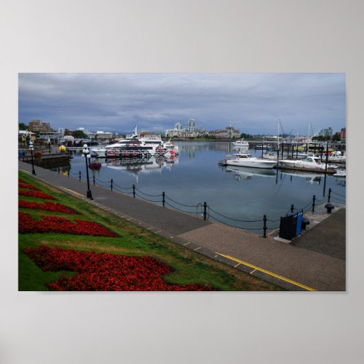 Victoria Harbor Canada Poster (Voorkant)