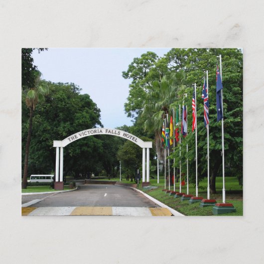 Victoria Herfsten Hotel Entrance Briefkaart (Voorkant)