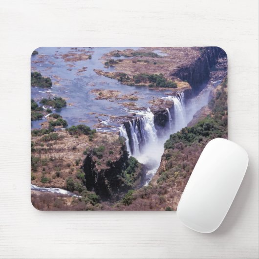 Victoria Herfsten luchtmacht uitzicht - Zimbabwe, Muismat (Met muis)