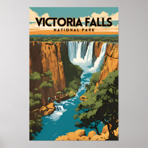 Victoria Herfsten National Park Reizen Poster