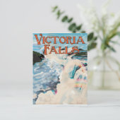 Victoria Herfsten Vintage-poster Briefkaart (Staand voorkant)