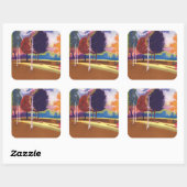 Victoria Park Bath Vierkante Sticker (Vel)