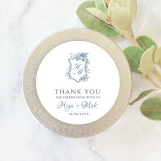 VICTORIA Regency Blue Franse tuin Sticker