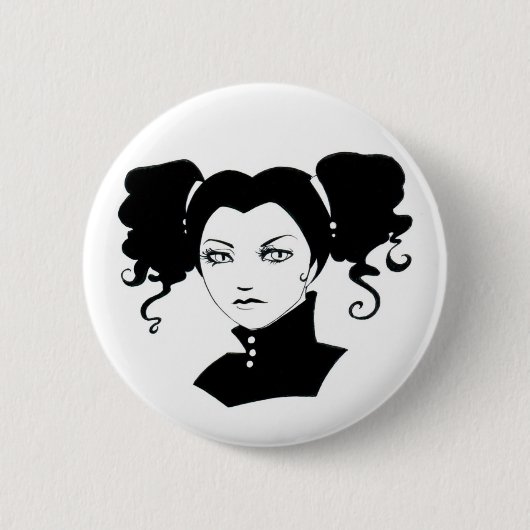 Victoria Ronde Button 5,7 Cm (Voorkant)