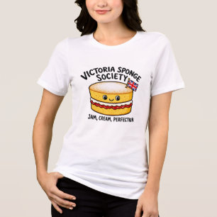 Victoria Sponge Society Grappige Cake T-shirt