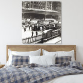 Victoria Station, jaren 20 Canvas Afdruk (Insitu (Slaapkamer))