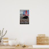 Victoria Station Orient Express Poster 1932 (Keuken)