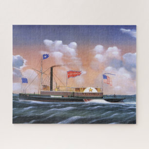 Victoria stoomboot 1859 legpuzzel