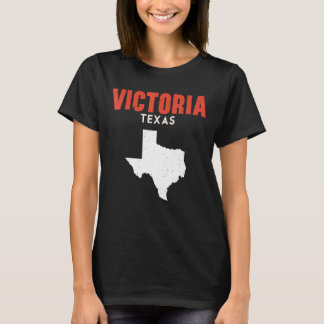Victoria Texas USA Travel Texan T-shirt