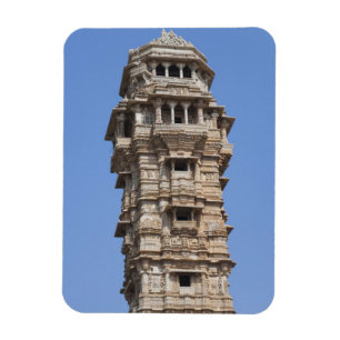 Victoria Toren in Chittorgarh Fort, India Magneet