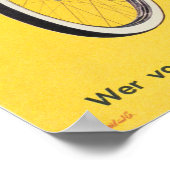 VICTORIA VICKY,  Poster motorfiets (Hoek)