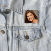 Victoria Vierkante Button 5,1 Cm (In situ)