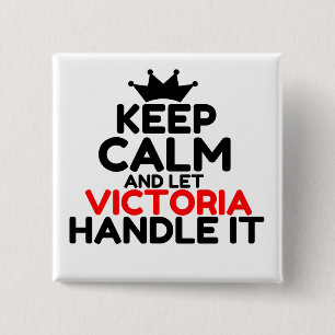 VICTORIA VIERKANTE BUTTON 5,1 CM