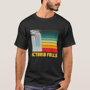 Victoria Watervallen Zimbabwe Waterval Souvenir Af T-shirt