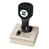 Victoriaans adverteren Billiard Hall Pittsburgh Pa Rubberstempel (Stempel)