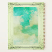 Victoriaans afbeelding lijst sky wolk schilder ele planner (Achterkant)