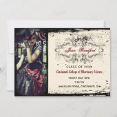  Victoriaans Afstuderen Kaart (Voorkant)