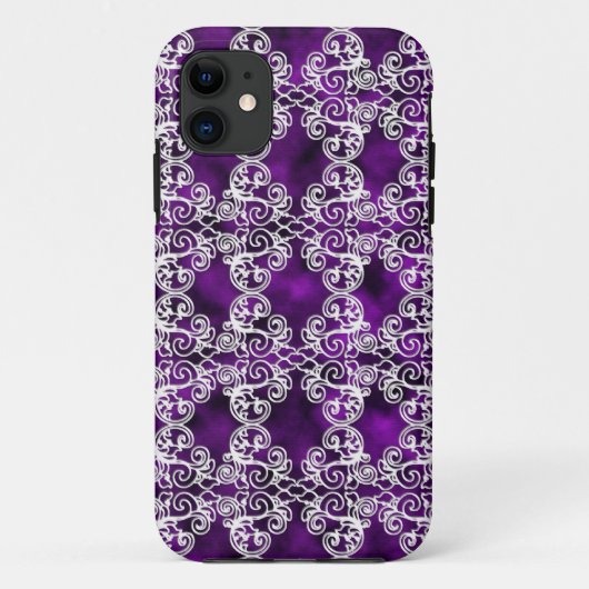 Victoriaans Amethyst & Lace iPhone 5-Hoesje Case-Mate iPhone Case (Achterkant)