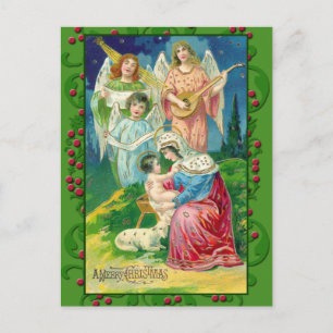 Victoriaans Angel Art over Kaarten, Briefkaarten