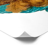 Victoriaans Angel -braal-Pasen Poster (Hoek)