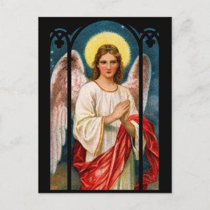 Victoriaans Angel Kerst Briefkaarten