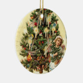 Victoriaans  Angel kerstboom Ornament (Rechts)