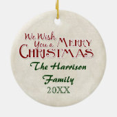 Victoriaans  Angel kerstboom Ornament (Achterkant)