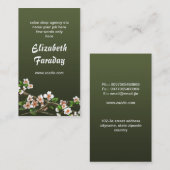  Victoriaans Antiek Visitekaartjes (Voorkant / Achterkant)