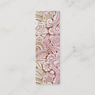 Victoriaans Arabesque, HALYDON Mini Visitekaartje