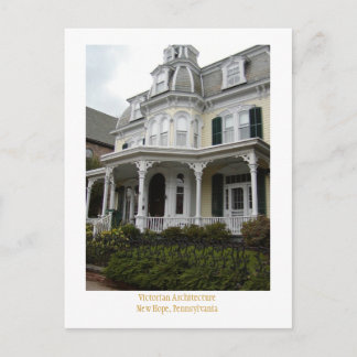 Victoriaans architectuur briefkaart