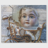 Victoriaans Baby Cadeaupapier (Vlak)