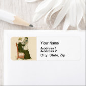 Victoriaans Baby Greenaway-moeder Etiket (Insitu)